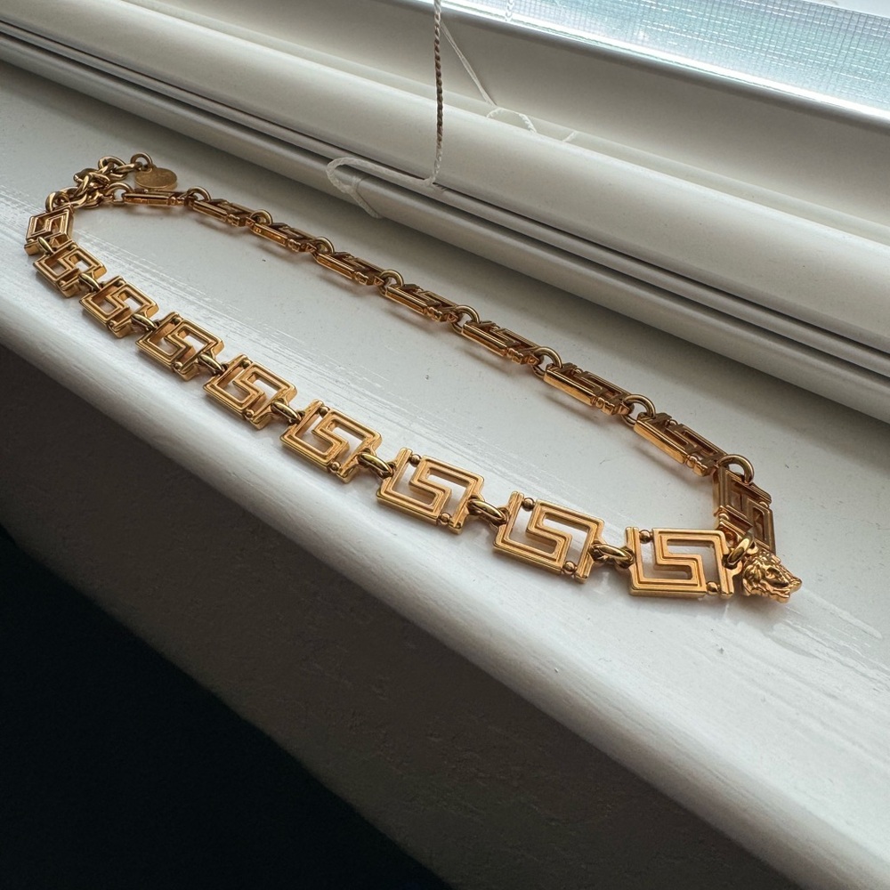 Versace Greca necklace